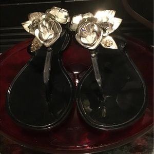 Tory Burch Jelly Flip Flops Sz 9